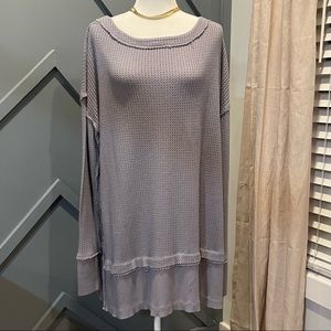 Free People grey thermal